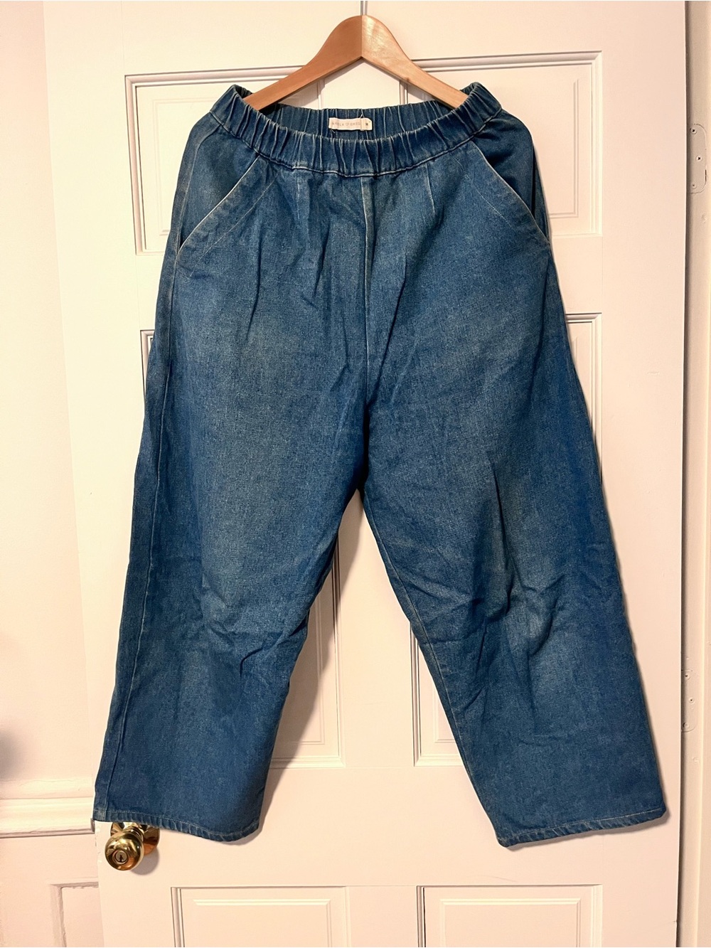 MICAELA GREG barrel jeans size M